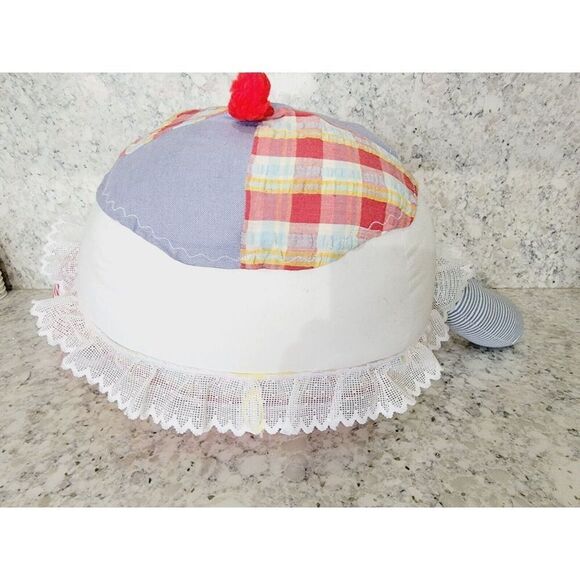 Humpty‎ Dumpty Nursery Rhyme Plush Large 24x23 Vintage 80's Stuffed Toy Heavy - Picture 7 of 11